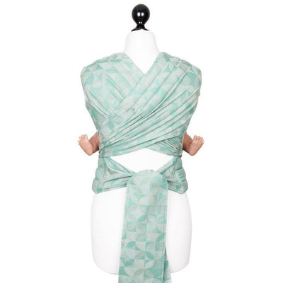 Fidella Fly Tai - MeiTai babycarrier Kaleidoscope Mint (Baby Size - From Birth) Limited Edition - Meh Dai - Fidella - Afterpay - Zippay Carry Them Close