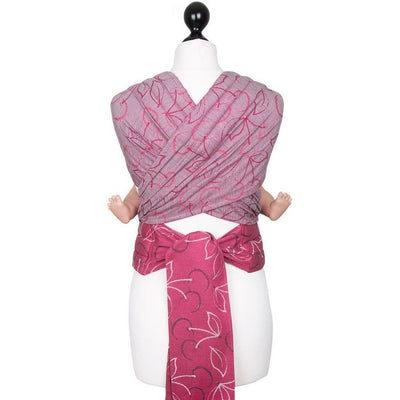 Fidella Fly Tai (MeiTai) - Cherry sorbet (Baby Size - From Birth) limited edition - Meh Dai - Fidella - Afterpay - Zippay Carry Them Close
