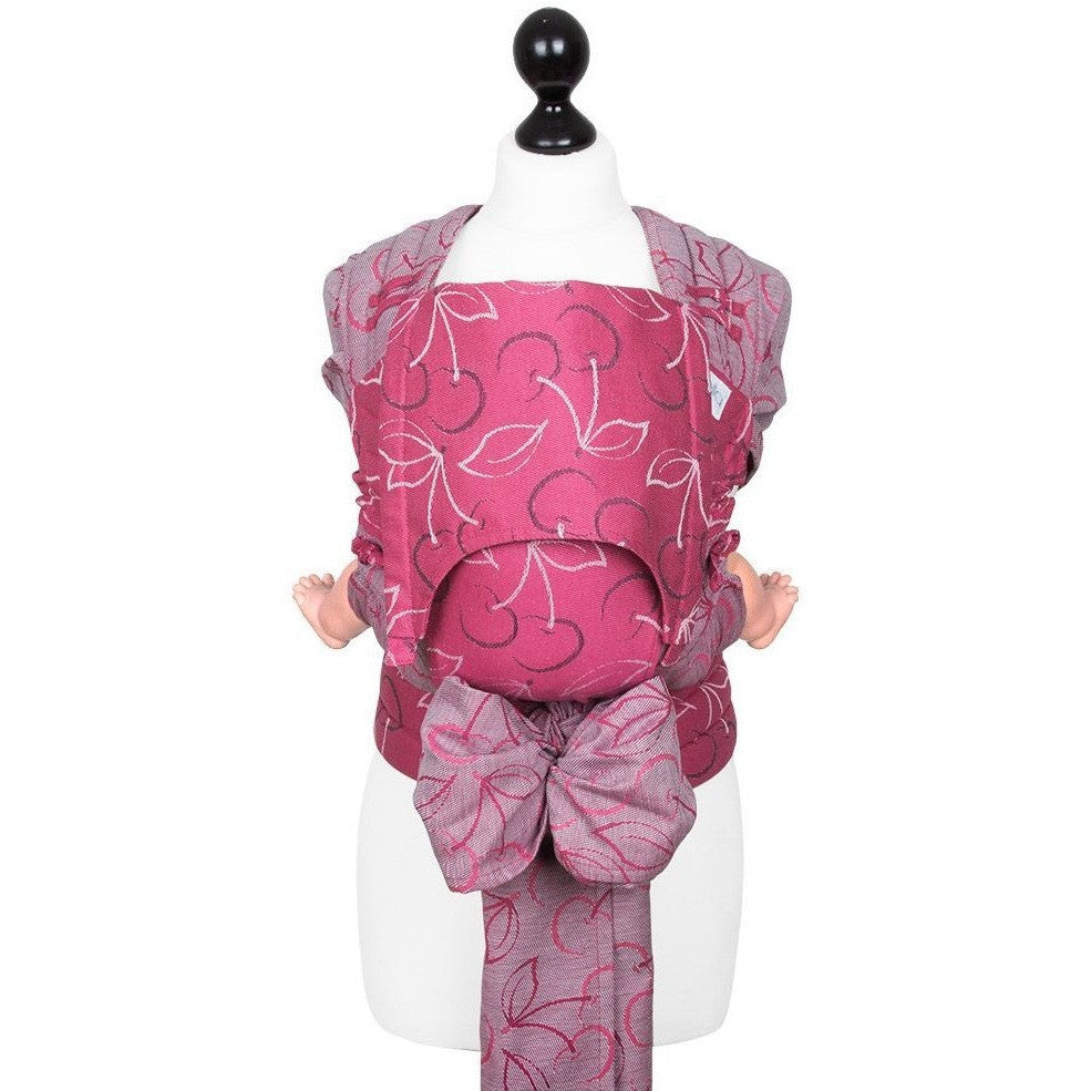 Fidella Fly Tai (MeiTai) - Cherry sorbet (Baby Size - From Birth) limited edition - Meh Dai - Fidella - Afterpay - Zippay Carry Them Close