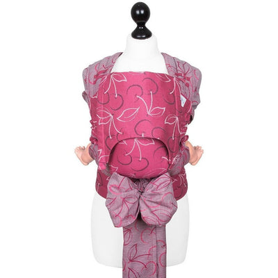 Fidella Fly Tai (MeiTai) - Cherry sorbet (Baby Size - From Birth) limited edition - Meh Dai - Fidella - Afterpay - Zippay Carry Them Close