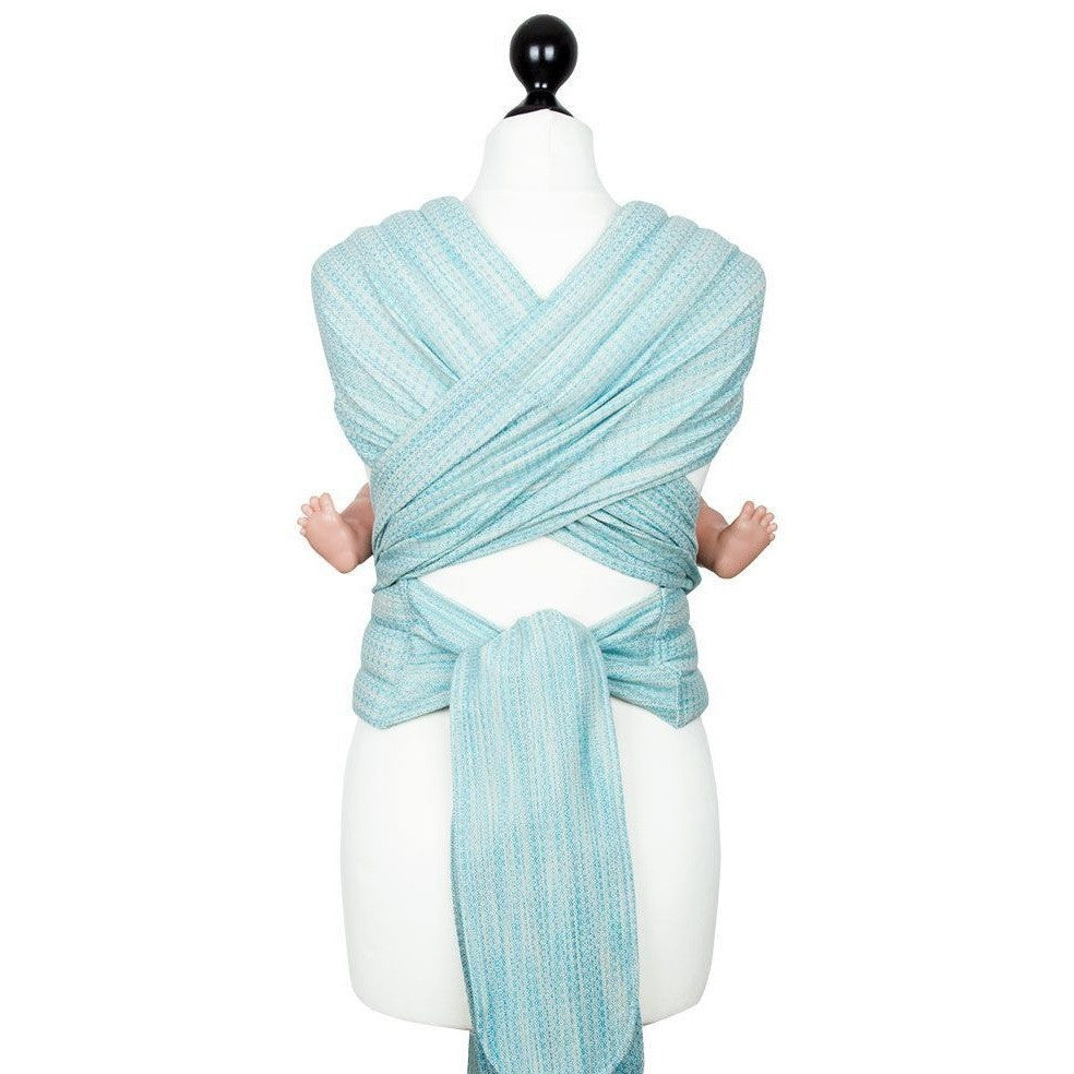 Fidella Fly Tai - MeiTai babycarrier Limited Edition - Heart Rows (Baby - Newborn +), , Mei Tai, Fidella, Carry Them Close - 10