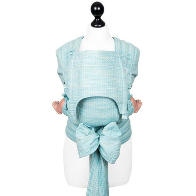 Fidella Fly Tai - MeiTai babycarrier Limited Edition - Heart Rows (Baby - Newborn +), , Mei Tai, Fidella, Carry Them Close - 5