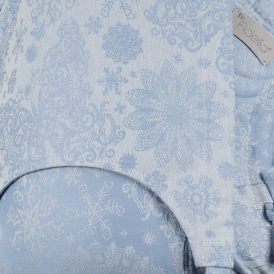 Fidella Fly Tai - MeiTai babycarrier Iced Butterfly Classic Light Blue (Baby Size - From Birth)