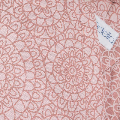 Fidella Fly Tai - MeiTai babycarrier Limited Edition Mosaic Soft Coral (Baby Size - From Birth) - Meh Dai - Fidella - Afterpay - Zippay Carry Them Close