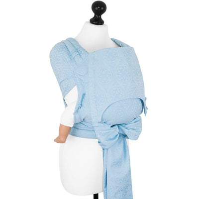 Fidella Fly Tai - MeiTai babycarrier Star Tile blue glass (Baby +) - Mei Tai - Fidella - Afterpay - Zippay Carry Them Close