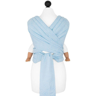 Fidella Fly Tai - MeiTai babycarrier Star Tile blue glass (Baby +) - Mei Tai - Fidella - Afterpay - Zippay Carry Them Close