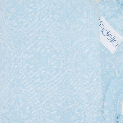 Fidella Fly Tai - MeiTai babycarrier Star Tile blue glass (Baby +) - Mei Tai - Fidella - Afterpay - Zippay Carry Them Close