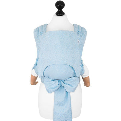 Fidella Fly Tai - MeiTai babycarrier Star Tile blue glass (Baby +) - Mei Tai - Fidella - Afterpay - Zippay Carry Them Close