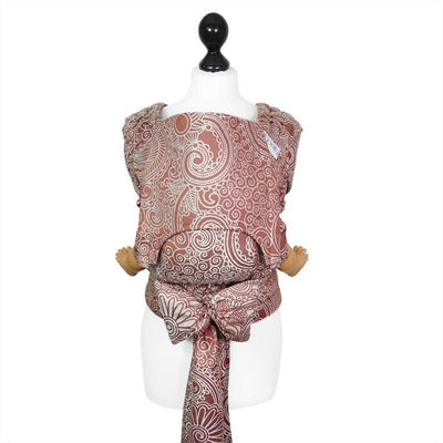 Fidella Fly Tai - MeiTai babycarrier Masala Henna bamboo (Baby Size from Birth) - Meh Dai - Fidella - Afterpay - Zippay Carry Them Close