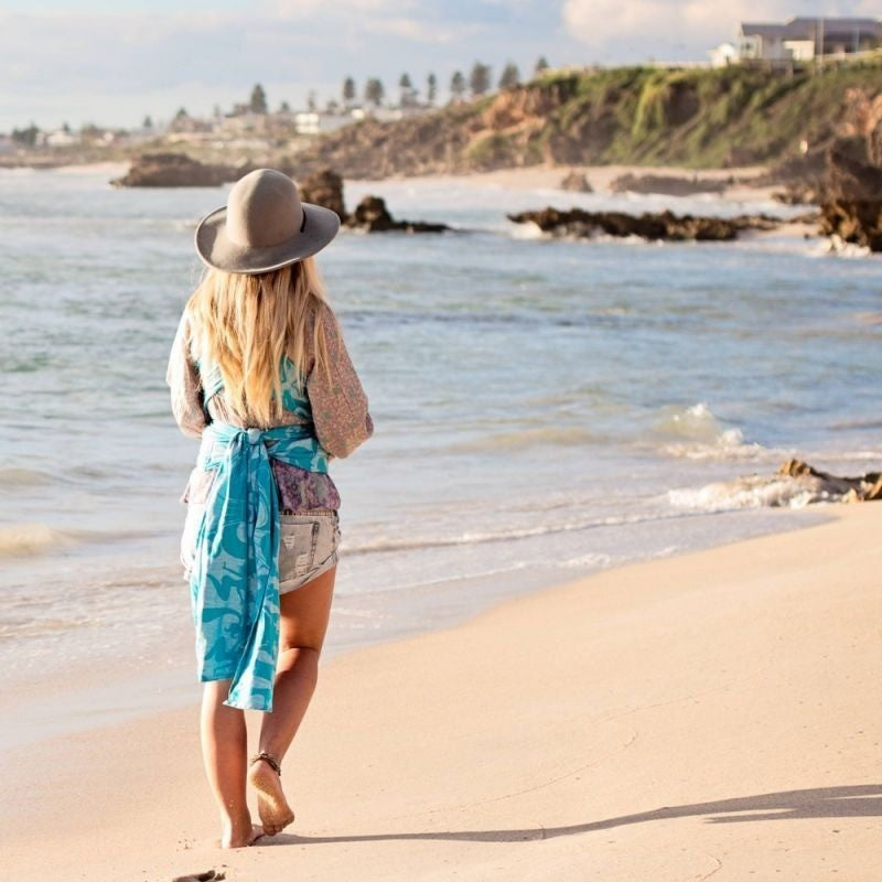 Fidella Fly Tai - MeiTai babycarrier Limited Edition- Sirens -blue linen (New Size 3 months+), , Mei Tai, Fidella, Carry Them Close - 13