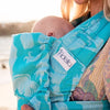 Fidella Fly Tai - MeiTai babycarrier Limited Edition- Sirens -blue linen (New Size 3 months+), , Mei Tai, Fidella, Carry Them Close  - 4