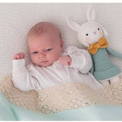 Tilly and Otto - Amelie lace swaddle in Mint - Swaddle - Tilly and Otto - Afterpay - Zippay Carry Them Close