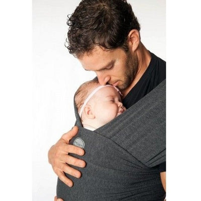 Moby Wrap Bamboo - Charcoal, , Stretchy Wrap, Moby, Carry Them Close