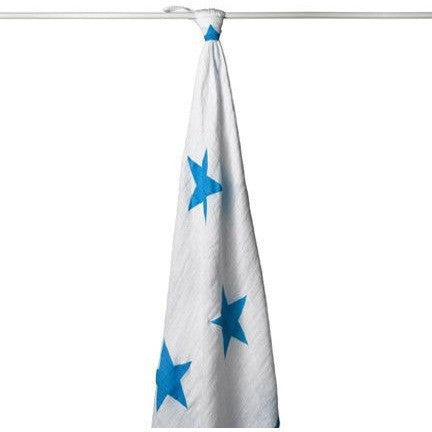 Aden and Anais - Swaddle - Brilliant Blue - swaddle - Aden and Anais - Afterpay - Zippay Carry Them Close