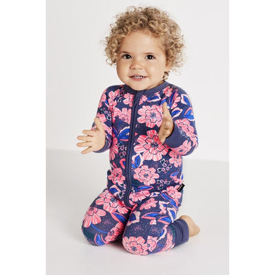 Bonds - Zip Wondersuit - MIDNIGHT FLORAL