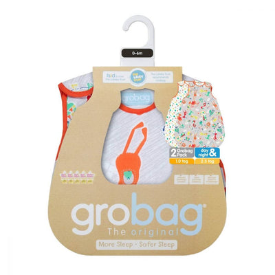 Grobag - Sleeping Bag TWIN PACK (2) - Childs Play Day & Night (1.0 & 2.5 Tog)