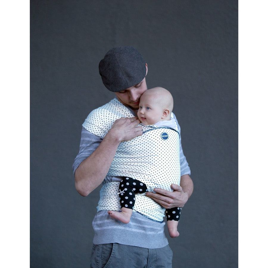 Moby Wrap - Dots, , Stretchy Wrap, Moby, Carry Them Close