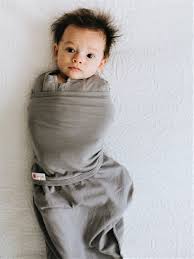 Embe - Baby Swaddle Classic Transitional SwaddleOut - Slate