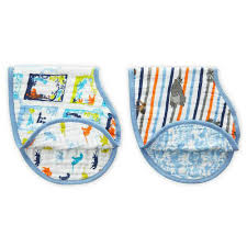 Aden and Anais - Burpy Bib (2 Set) - Jungle Book