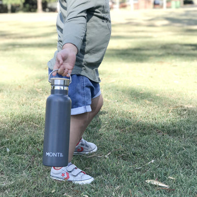 Montii Co Original Drink Bottle - Grey