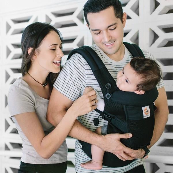 Ergobaby Adapt Carrier - Cool Air Mesh - Black Onyx - Baby Carrier - Ergobaby - Afterpay - Zippay Carry Them Close