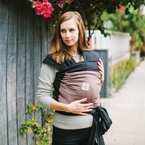 ergobaby wrap carrier Ergobaby Stretchy Wrap - Pepper