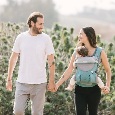Ergobaby 360 Carrier - Cool Air Icy Mint - Baby Carrier - Ergobaby - Afterpay - Zippay Carry Them Close