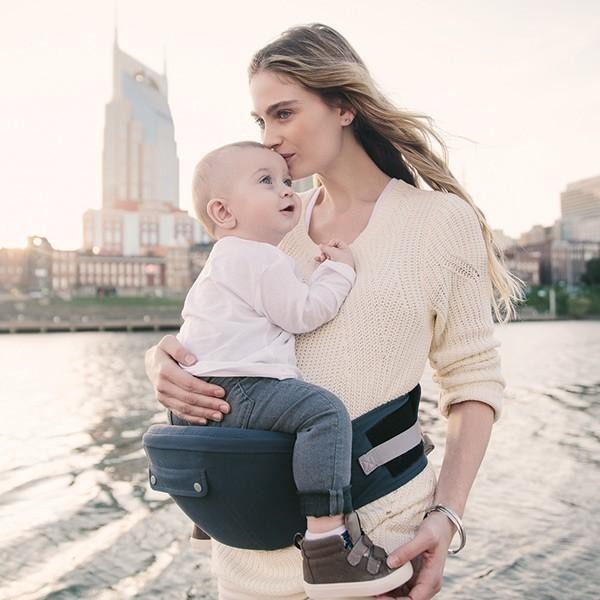 Ergobaby Hip Seat Carrier - Twilight Blue - Baby Carrier - Ergobaby - Afterpay - Zippay Carry Them Close