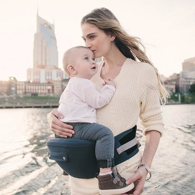 Ergobaby Hip Seat Carrier - Twilight Blue - Baby Carrier - Ergobaby - Afterpay - Zippay Carry Them Close