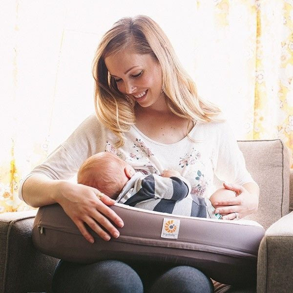 Ergobaby Nursing Pillow - Brown - Nursing Pillow - Ergobaby - Afterpay - Zippay Carry Them Close