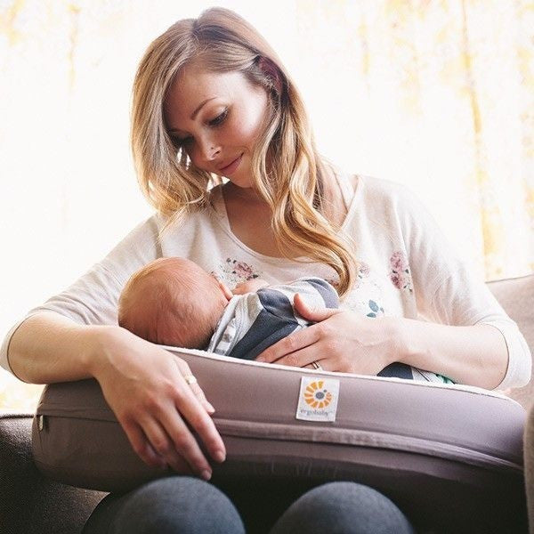 Ergobaby Nursing Pillow - Brown - Nursing Pillow - Ergobaby - Afterpay - Zippay Carry Them Close