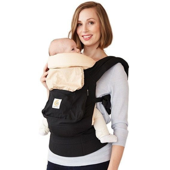 Ergobaby Bundle of Joy (Carrier + Insert) - black camel - Baby Carrier - Ergobaby - Afterpay - Zippay Carry Them Close