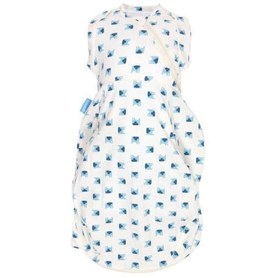 Grobag Newborn Plus Swaddle (Light Weight) - Orla Kiely Elephant - swaddle - The Gro Company - Afterpay - Zippay Carry Them Close