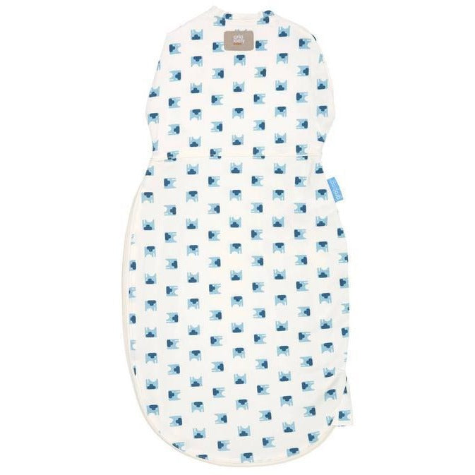 Grobag Newborn Plus Swaddle (Light Weight) - Orla Kiely Elephant - swaddle - The Gro Company - Afterpay - Zippay Carry Them Close