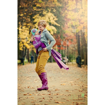 Little Frog Woven Wrap - Amethyst - Woven Wrap - Little Frog - Afterpay - Zippay Carry Them Close