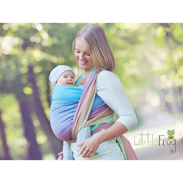 Little Frog Woven Wrap - Icy Agat - Woven Wrap - Little Frog - Afterpay - Zippay Carry Them Close