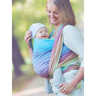 Little Frog Woven Wrap - Icy Agat - Woven Wrap - Little Frog - Afterpay - Zippay Carry Them Close
