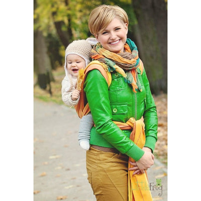 Little Frog Woven Wrap - Jasper - Woven Wrap - Little Frog - Afterpay - Zippay Carry Them Close