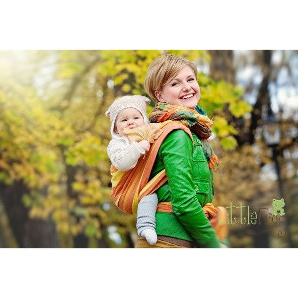 Little Frog Woven Wrap - Jasper - Woven Wrap - Little Frog - Afterpay - Zippay Carry Them Close