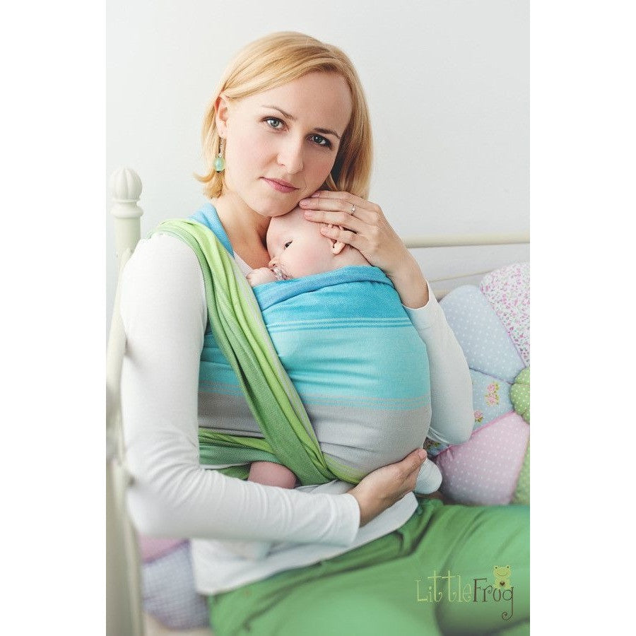 Little Frog Woven Wrap - Stony Opal, , Woven Wrap, Little Frog, Carry Them Close - 2