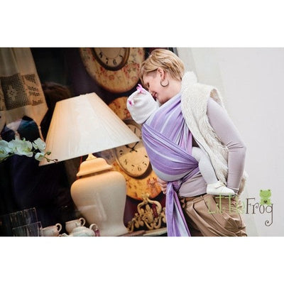 Little Frog Woven Wrap - Sugilite, , Woven Wrap, Little Frog, Carry Them Close - 1