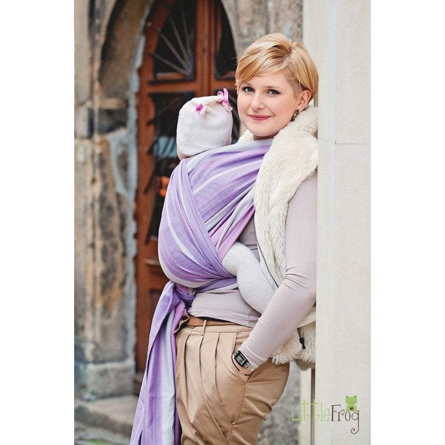 Little Frog Woven Wrap - Sugilite, , Woven Wrap, Little Frog, Carry Them Close - 3