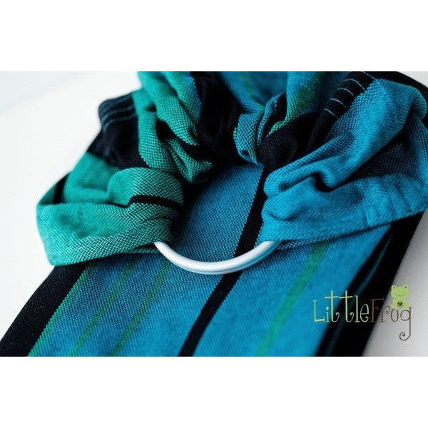 Little Frog Ring Sling - Chrysocolla - Ring Sling - Little Frog - Afterpay - Zippay Carry Them Close