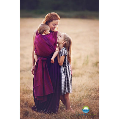 Little Frog Woven Wrap - Cherry Rhodonite - Woven Wrap - Little Frog - Afterpay - Zippay Carry Them Close