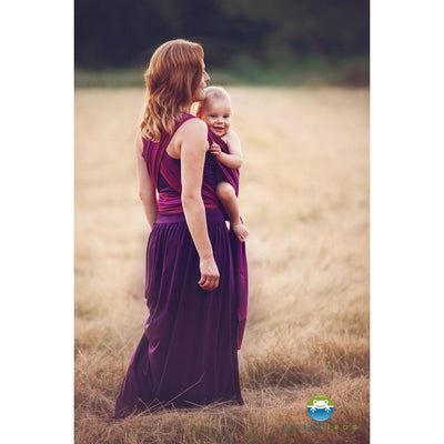 Little Frog Woven Wrap - Cherry Rhodonite - Woven Wrap - Little Frog - Afterpay - Zippay Carry Them Close