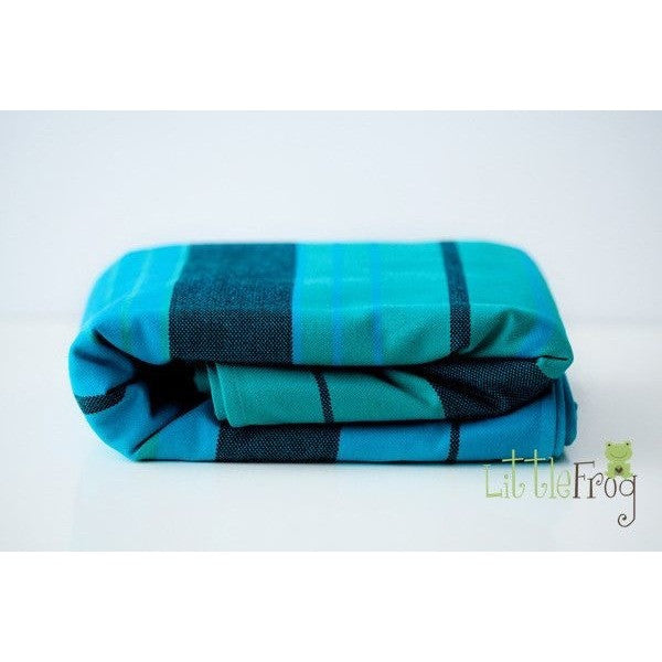 Little Frog Woven Wrap - Chrysocolla - Woven Wrap - Little Frog - Afterpay - Zippay Carry Them Close