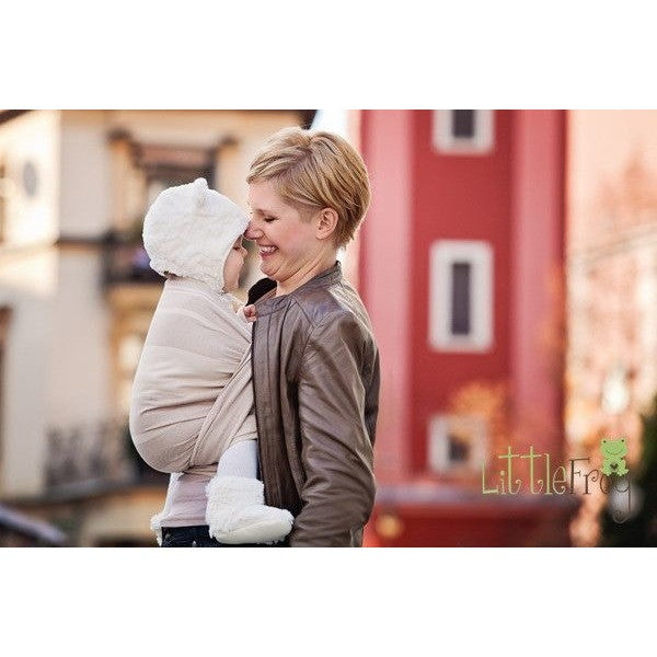 Little Frog Woven Wrap - Quartz, , Woven Wrap, Little Frog, Carry Them Close - 1