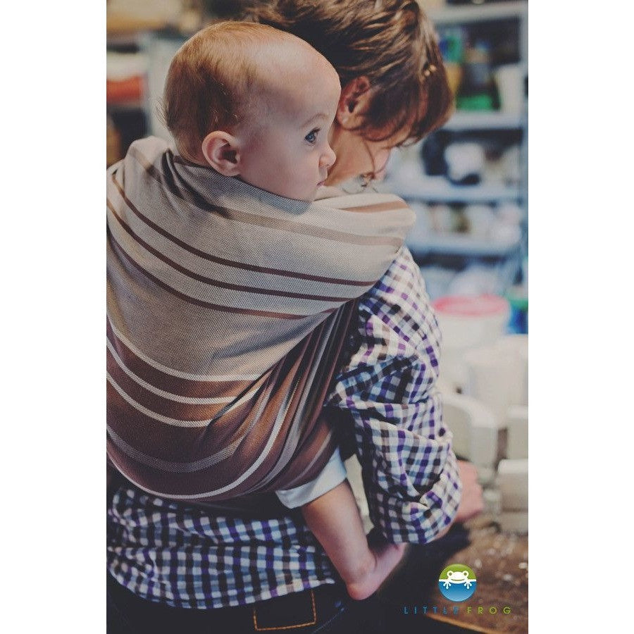 Little Frog Woven Wrap - Tigers Eye - Woven Wrap - Little Frog - Afterpay - Zippay Carry Them Close