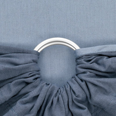 Fidella Ring Sling - Chevron Denim Blue