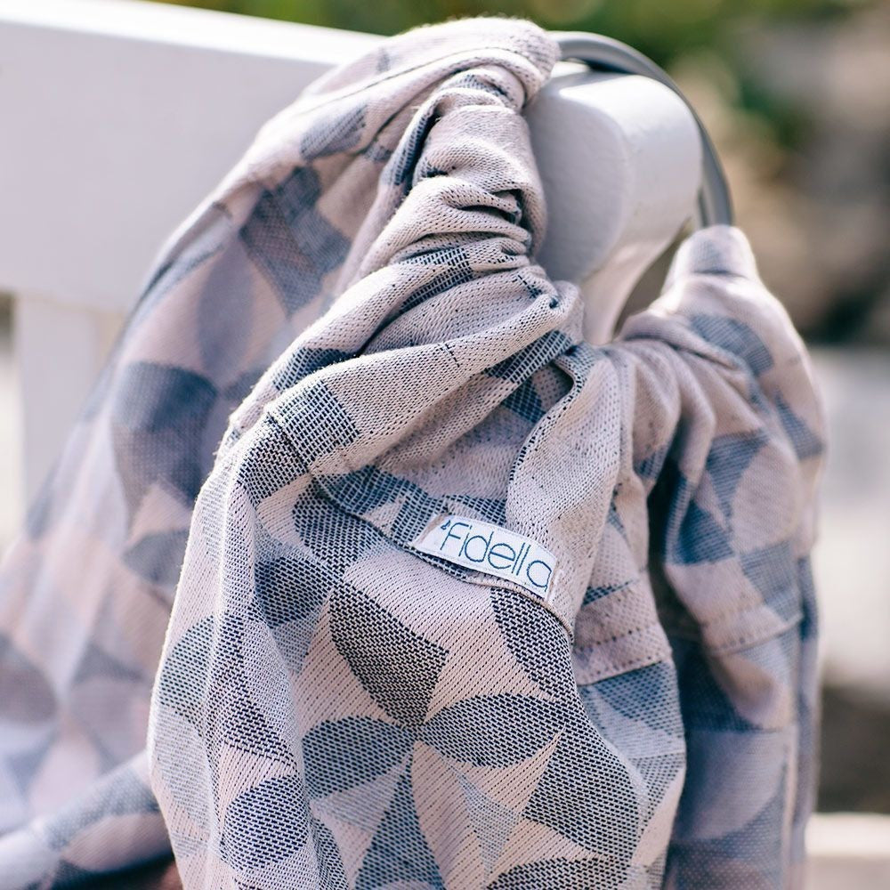 Fidella Ring Sling - Kaleidoscope Sand - Ring Sling - Fidella - Afterpay - Zippay Carry Them Close